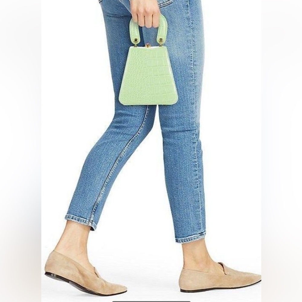 NWT STAUD KENNY BAG IN IN PISTACHIO GREEN  bag handbag pochette - Picture 3 of 3